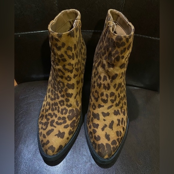 Leopard Madden Girl Women's Klicck Ankle Boot 7 1/2 - Picture 5 of 5